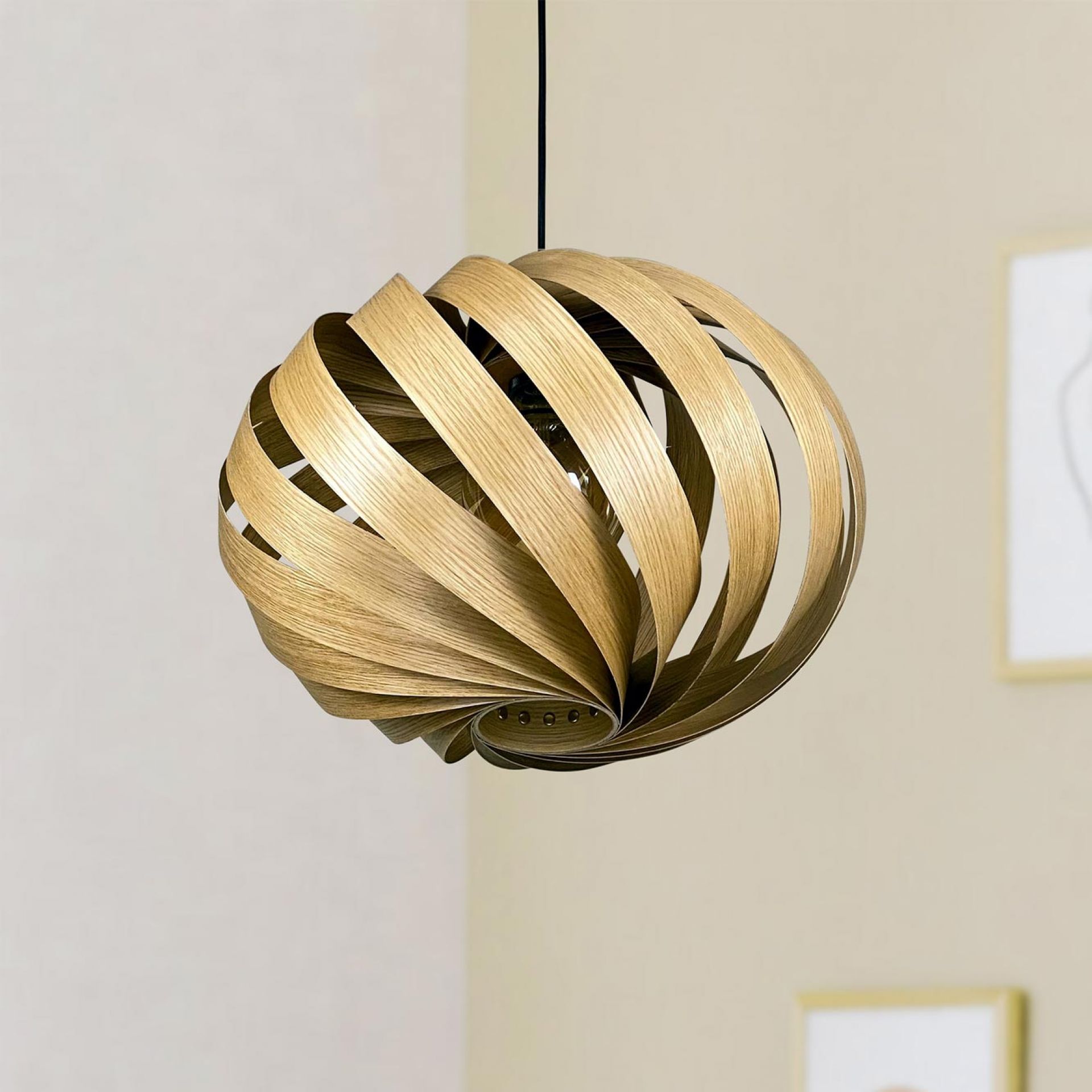Serentia Pendant lamp Oak Ø55 cm Gofurnit